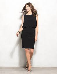 Beaded Ruched Blouson Dress Dressbarn Blouson Dress Dresses Fashion