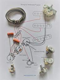 Traditional vintage plus for strat®. Wiring Kit For Strat Guitars Vintage Correct Parts Towy Music