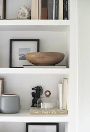 In addition to being functional, wall mounted shelves are now used for almost every room in the house. Diy Abstract Diptych Art A Video Room For Tuesday Living Room Shelves Shelf Decor Living Room Living Room Decor Neutral