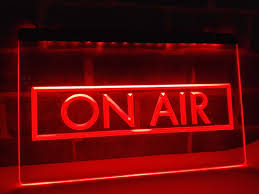 On Air Light Up Sign Recording Studio Wall Led Lights Light Signs Cave Light Up Signs Recording Studio Music Studio Room