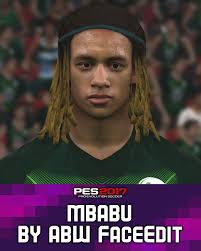 See their stats, skillmoves, celebrations, traits and more. Pes 2017 Faces Kevin Mbabu By Abw Faceedit Soccerfandom Com Free Pes Patch And Fifa Updates