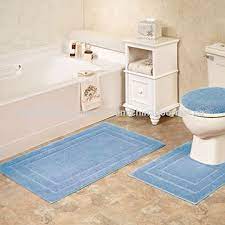 Experience the luxurious feel of a bathroom rug that doesn't slip and slide around the tile floor with the extra cushion and grippy bottoms of these mats. Pp Nylon Cotton Polyester Microfiber Jacquard Tufted Bathroom Bath Rugs In Carpets Or Mats Global Sources