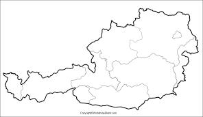 723x423 / 96 kb go to map. Printable Blank Map Of Austria Outline Transparent Png Map
