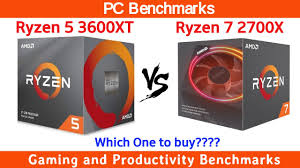 Amd ryzen 7 2700x advantages. Ryzen 5 3600xt Vs Ryzen 7 2700x Youtube