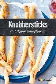 Kase Sesam Knabbersticks Rezept Edeka Rezept Rezepte Lebensmittel Essen Snack Ideen