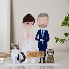 Las figuras de tarta, además de. Decoracion Para Bodas Y Regalos Originales Woowlow