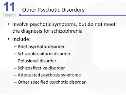 Schizophrenia And Other Psychotic Disorders Ppt Download