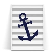 Navy blue plastic anchor decorations. Anchor Whale Wall Art Nautical Nursery Decor Canvas Art Prints Navy Blue Gray Boy Name Personalized Children Baby Room Poster Painting Calligraphy Aliexpress
