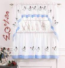 Snowman Curtains For The Kitchen Curtains Curtain Designs Tier Curtains