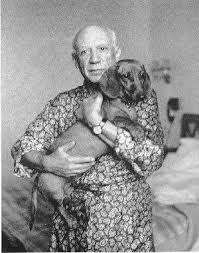 Picasso With Dachshund Kopek