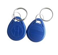 YARONGTECH-100pcs EM 125KHz RFID Rewritable ID EM4305 Proximity Access  Control tag keyfobs
