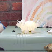 House Of Disaster Mini Led Triceratops Night Light Lisa Angel