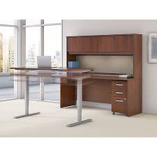 Sit Stand Work Healthy Brought To You By Shoplet Everything For Your Business Www Shoplet Com Bush Business Furniture Furniture Bush Furniture