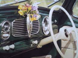 Bud Vase On My Old 53 Vw Beetle Car Vase Vw Beetle Classic Vintage Vw