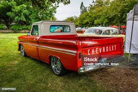 Image result for Orange 1966 Truck