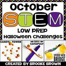Whether you are teaching in the classroom. Halloween Stem Challenges October By Brooke Brown Teach Outside The Box