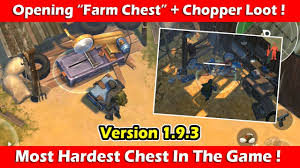 Opening The Farm Chest Chopper Loot At Crooked Creek Farm 1 9 3 Last Day On Earth Survival Youtube