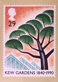 126b Issued 5 June 1990 150th Anniversary Of Kew Gardens Kew Gardens Kew Plant Leaves