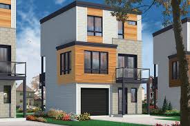 Find 1 story contemporary ranch designs, mid century home blueprints & more! 3 Story Modern House Plan 3 Bedroom 1 5 Bath 1015 Sq Ft