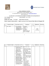 Cu o experienta indelungata de aproape sapte decenii in producerea de carti si manuale, editura didactica si pedagogica pastreaza traditia si ofera cititorilor sai publicatii de inalta calitate grafica si stiintifica. Planificare Anuala La Clasa A I A Pentru Anul Scolar 2018 2019 Dupa Noul Manual De Diana Latug