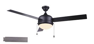 Plug in ceiling fan with cord. Patriot Lighting Abner 52 Indoor Outdoor Led Ceiling Fan At Menards