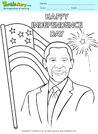 Children love to know how and why things wor. Happy Independence Day Coloring Page Turtle Diary