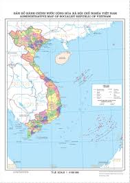 Bản đồ Hành Chính 64 Tỉnh Thành Việt Nam 