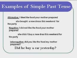 However, there are a few hundred irregular verbs with different forms. Simple Past Tense With Examples And Definition