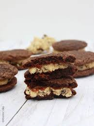 Sandwichs Cookies Chocolat Et Pate A Cookie Crue Feerie Cake Cookies Et Biscuits Cookies Chocolat Pate A Cookies