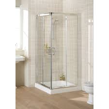 Sometimes your bathroom is too small to accommodate a full sized tub. Lakes Corner Entry 750x750 Reduced Height Shower Enclosure Buy Online At Bathroom City
