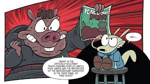 The series centers on the surreal life of an anthropomorphic australian immigrant wallaby named rocko and his friends: Boom Studios On Twitter Rocko S Modern Life 1 Asks The Really Important Questions