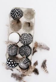 Black And White Easter Eggs Decoration Fabulous Modern Elegance Easter Egg Decorating Easter Inspiration Easter Eggs