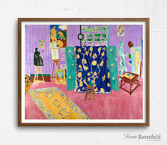 The Pink Studio 1911 By Henri Matisse Museum Art Print Etsy Art Prints Art Painting