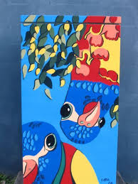 Lara Neiht Ernie Box Id B0432 Address Cornwall St Pedestrian Crossing Blind Crossing Woolloongabba Qld Painted January 2008 Box Art Painted Paper Painting