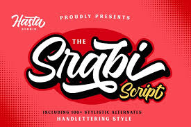 I mostly use them for wedding and invitation cards but they also look great on typography posters sandwiched buffalo is a loopy & quirky monoline script font from hustle supply co. Srabi Script 303222 Script Font Bundles