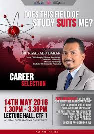 , we are nurazawani binti abdul aziz and nur farhana binti mat isa, upm students and u are our supervisor for our industrial training.we just want to know when will you want to come here because we want to prepare before you come to our place at Kolej Sakura Universiti Malaysia Sarawak Unimas Does This Field Of Study Suits Me