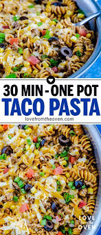 Birds Eye Veggie Made Mac And Cheese Shells My Family Loves This Easy One Pot Taco Pasta Made In Under 30 Minutes I Make This Recipe Weekly It S Perfect For A Busy Weeknight Dinner Taco Pasta