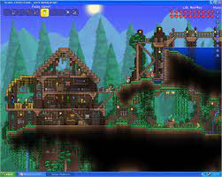 Terraria World Terrarium Terraria House Design Terraria House Ideas