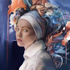 Sheila Flaherty stands out among hyperrealist artists for her ability to  blend classical realism with contemporary hyperrealism. While many  hyperrealists focus