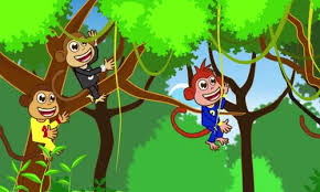 Bes Kucuk Maymun Cocuk Sarkilari Seyredelim Com