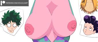 Mina Ashido Shakes Her Juicy Wet Boobs (Houleleart) Hentai, Rule34, R34, XXX