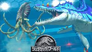 アンモナイトは海に住む大型肉食恐竜も倒してしまうらしい...#35【 Jurassic World: The Game 】実況 - YouTube