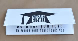 Money, gift card or something special to stick in the card. Printable Money Holder Graduation Cards