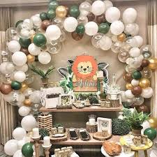 Baby shower themes for girls will usually include a wider spectrum of colors, patterns, and decor. 119pcs Retro Dusty Sage Green Balloons Garland Arch Kit With Etsy In 2021 Unique Baby Shower Themes Boy Baby Shower Themes Unique Baby Shower