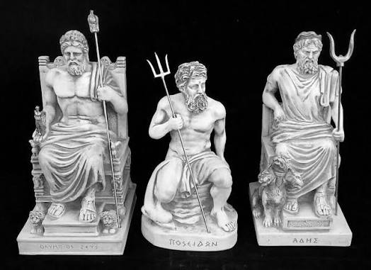 Zeus, Poseidon and Hades : The Verticality of the Greek Gods — On  Verticality