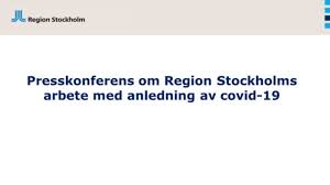 I staden bor det drygt 960 000 personer och i stockholms stad arbetar cirka 40 000 personer. Presstraff 19 November Om Pandemilaget I Region Stockholm Youtube