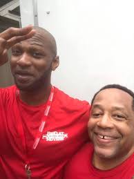 Smiling because Andrew and Eric made it back home to Georgia after a move  to Baldwin County, AL, the area between Pensacola, FL and Mobile, AL. Thank  God for safe travel.