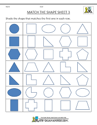I organized these shape worksheets by grade level, as sometimes, if a child is motoring ahead, or lagging behind in a certain area, the last thing you as a parent wants to do is spend time scouring a. Worksheet Of Shapes For Kindergarten Worksheets Central