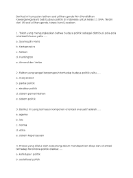 We did not find results for: Soal Pilihan Ganda Pkn Kelas Xi Budaya Politik Pdf