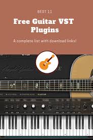 Best 11 Free Guitar Vst Plugins To Enhance Your Guitar Sound Guitar Plugins Guitar Strumming